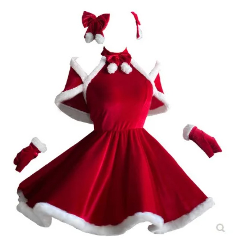 Elf Costume Christmas - Christmas Cosplay Costume Dress Accessories Suit