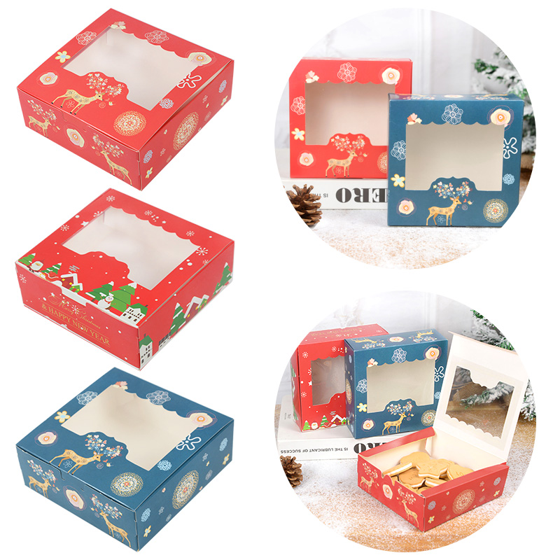 10/5Pcs Christmas Cookie Box w - Advent Calendar Gift ulasan dan harga