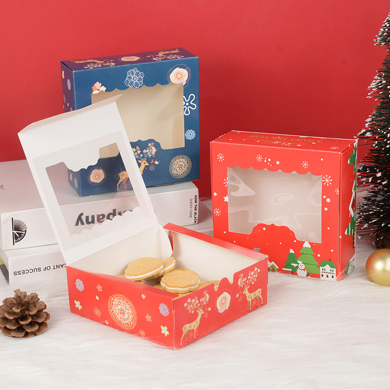 10/5Pcs Christmas Cookie Box w - Advent Calendar Gift ulasan dan harga