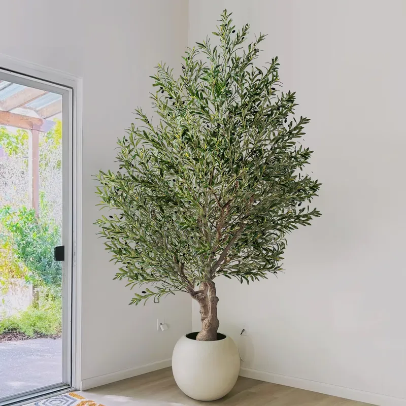 TikTok big artificial olive tr - Christmas Tree Artificial ulasan dan harga