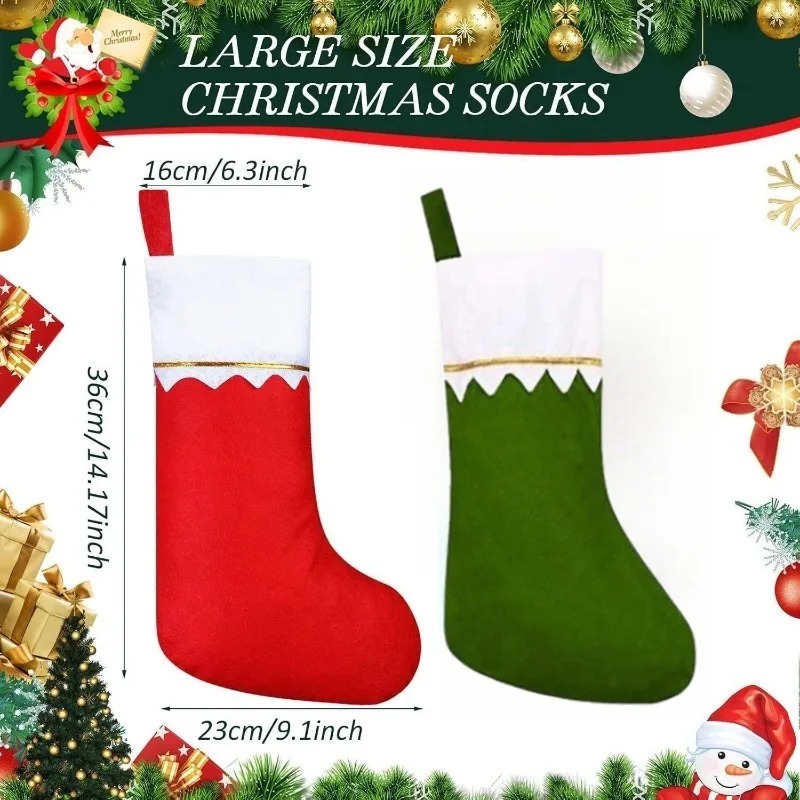Holiday Christmas Stocking Fir - Christmas Stocking Hanging ulasan dan harga