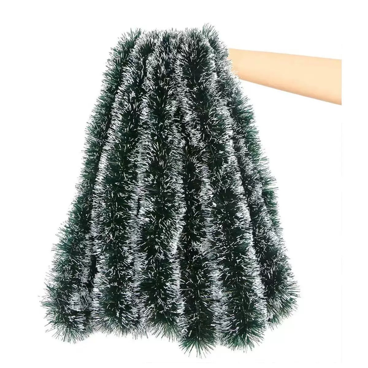 6/14M Christmas Tinsel Garland - Tinsel Garland Decoration ulasan dan harga
