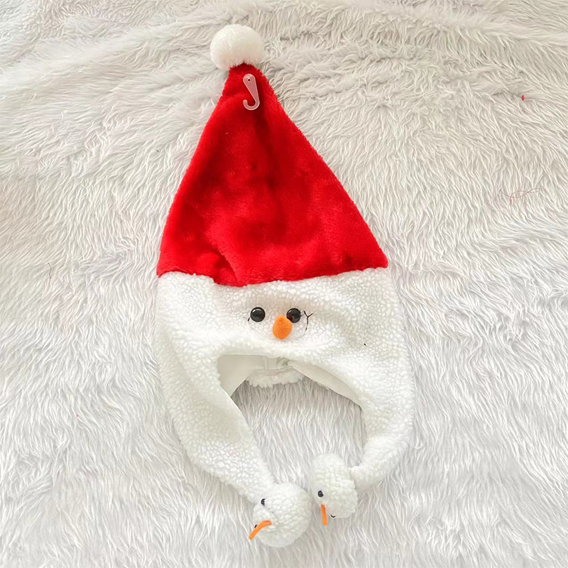 1pc Christmas Snowman Hat Plus - Santa Hat Plush ulasan dan harga