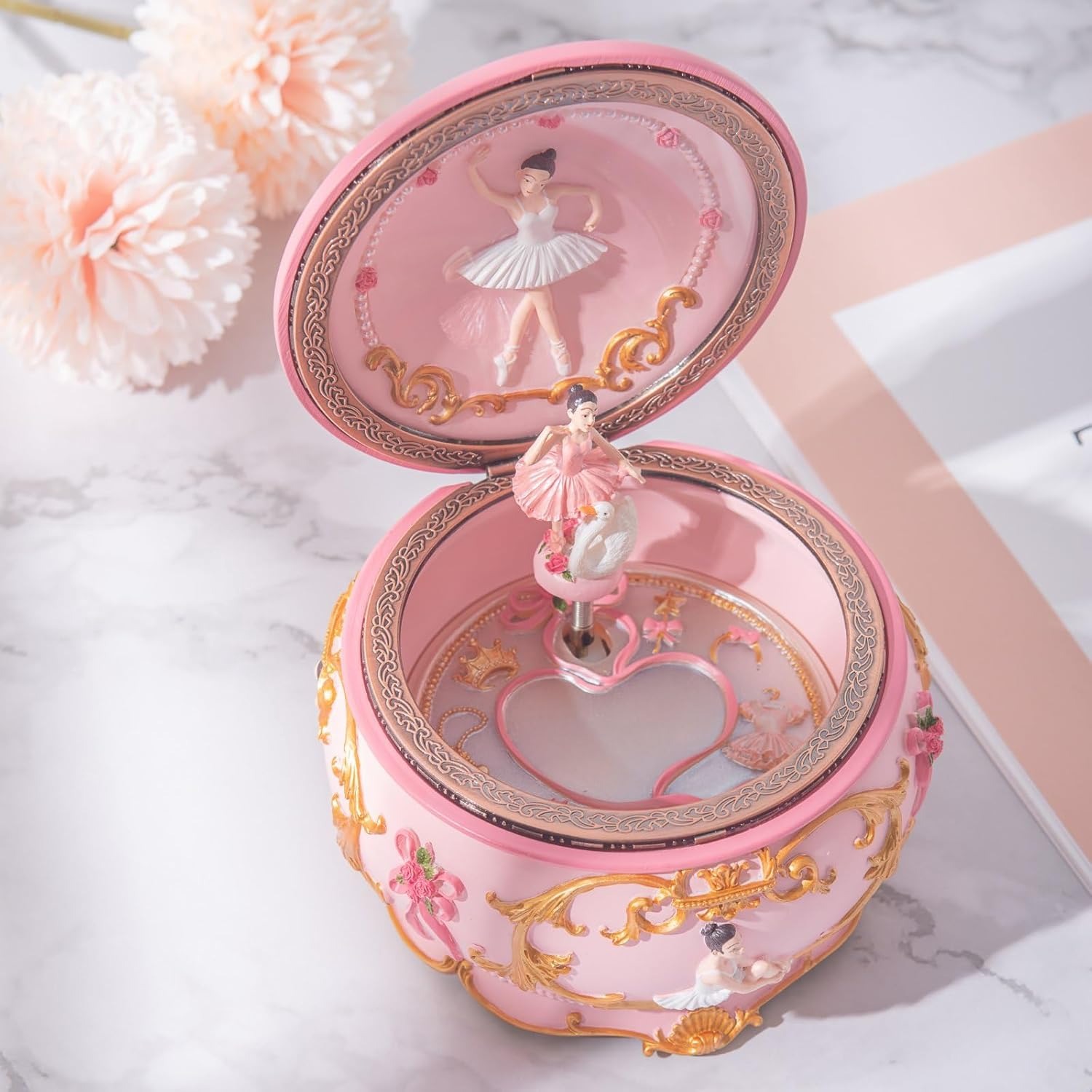 LED Rotating Ballerina Music B - Snow Globe Musical ulasan dan harga
