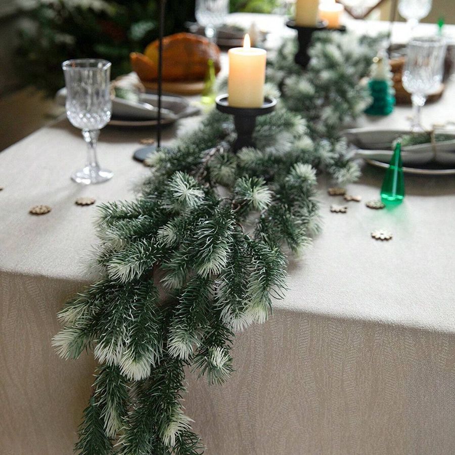 Artificial Green Plant Rattan  - Christmas Tree Artificial ulasan dan harga