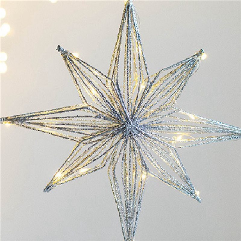 ABXF-2X Christmas Tree Toppers - Star Tree Topper ulasan dan harga