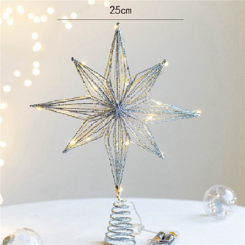 ABXF-2X Christmas Tree Toppers - Star Tree Topper ulasan dan harga