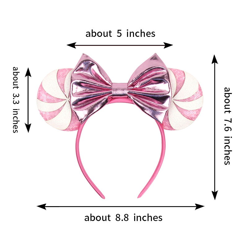 2026 Mickey Mouse Ears Headban - Ribbon Bow Gift ulasan dan harga