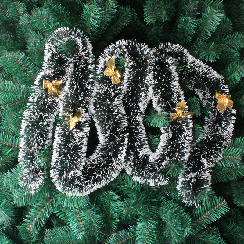 2M LED Light Christmas Tinsel  - Tinsel Garland Decoration ulasan dan harga
